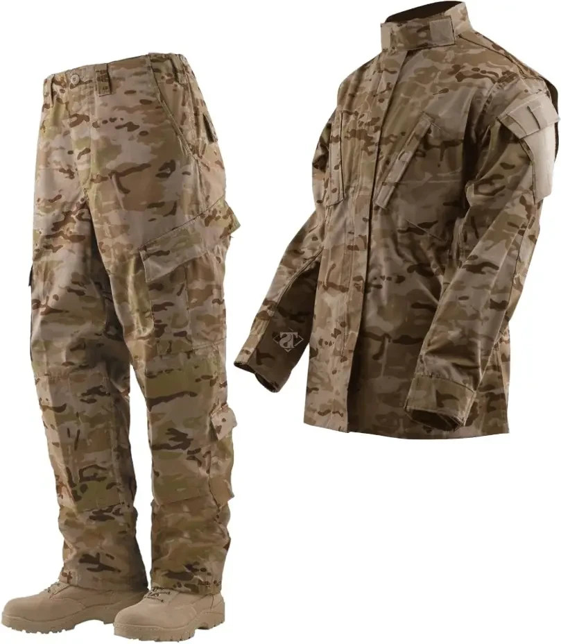 Tru-Spec Multicam Arid Tactical Uniform Shirt & Pants Set NYCO Ripstop