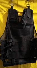 Tactical Vest for Men S-4XL Lightweight with Breathable Mesh Training Paintball