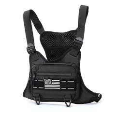 Chest Bag for Men Women, Lightweight Running Vest Bag, Chest Pouch Harness fo…