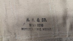 Vintage WWI 12 Grenade vest, 1918 issue in perfect shape
