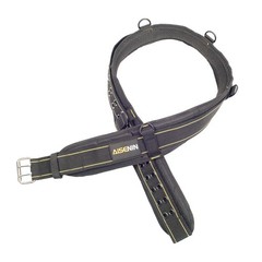 AISENIN 3 inch Padded Tool Belt 12.3 x 4.6 x 3.2 inches, Yellow and Black