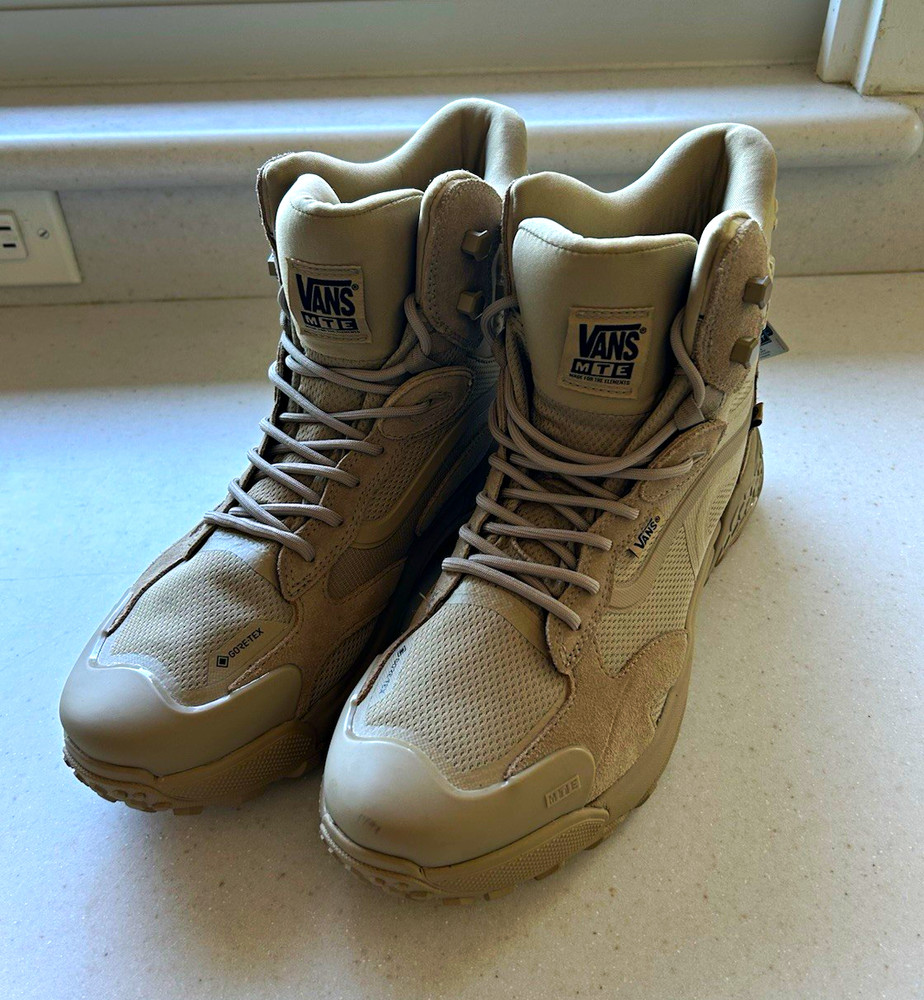 Vans MTE GORE-TEX Waterproof Breathable Tactical Boots Beige Men’s 11.5, W-13