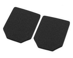 1 Pair 10mm Body Armor Plate Trauma Pads Backers Cushion Foam 10×12 For AR500