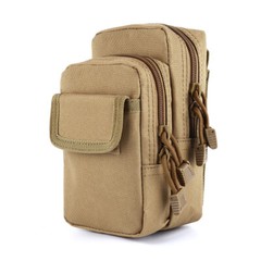 Men’s Tactical MOLLE Waist Bag Military Phone Pouch Outdoor Hiking Utility Pack