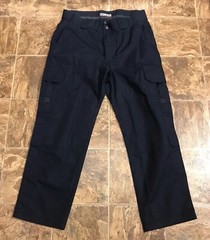 5.11 511 Tactical Series Rip Stop Black Cargo Pants Men’s Sz 38×32 74363