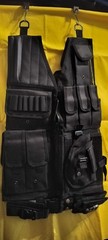 Tactical Vest for Men S-4XL Lightweight with Breathable Mesh Training Paintball