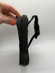 New Tactical Style Molle Pouch Waist Bag Outdoor Pack Black Nylon