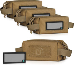 Savior Equipment Loose Sacs 4-Pack Tactical Ammo Pouch Firearm Ammunition Carrie