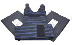 Phalanx Body Armor MKIIII Vest/Plate Carrier w/ two, 12″ x 18″ Lvl IIIA Plates