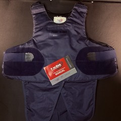 PB Ballistic Level 2 II Vest Size XXXL 3XL Blue Concealable Bulletproof Vest