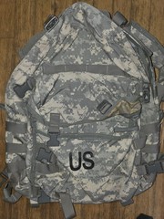 NEW Army ACU 3 Day Assault Pack Camouflage Backpack W/Back Stiffener Heavy Duty!