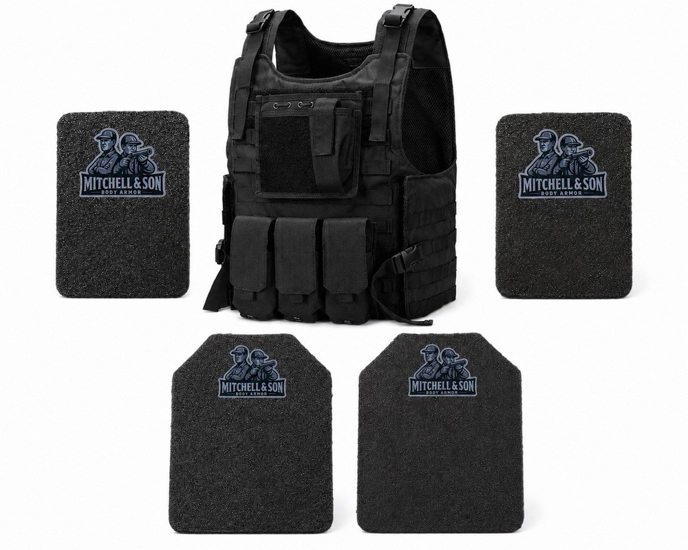 Bulletproof Vest Body Armor Level IIIA Multi-Threat BlueLine Vest