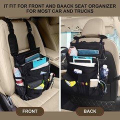 Car Organizer Front Seat Portable Large Capacity Storage bag For Car Truck Suv