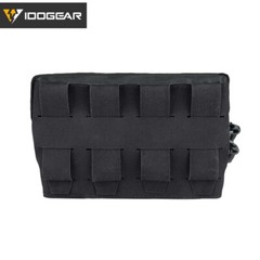 IDOGEAR Tactical MOLLE Pouch Accessory Pouch Chest Storage Admin Pouch Camo Army
