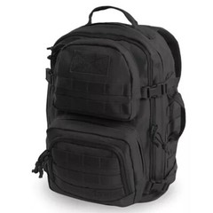 Highland Tactical Major Black Heavy Duty Backpack MOLLE WEB HOOK-LOOP NWT