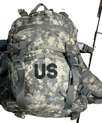 US Military Army ACU MOLLE Tactical Assault Patrol 3 Day Backpack Pack MINT