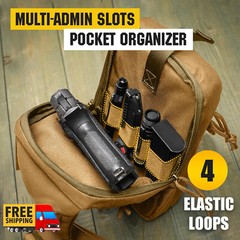 Tactical Molle Bag Shoulder Chest Pack with Sling for Concealed Carry of Handgun
