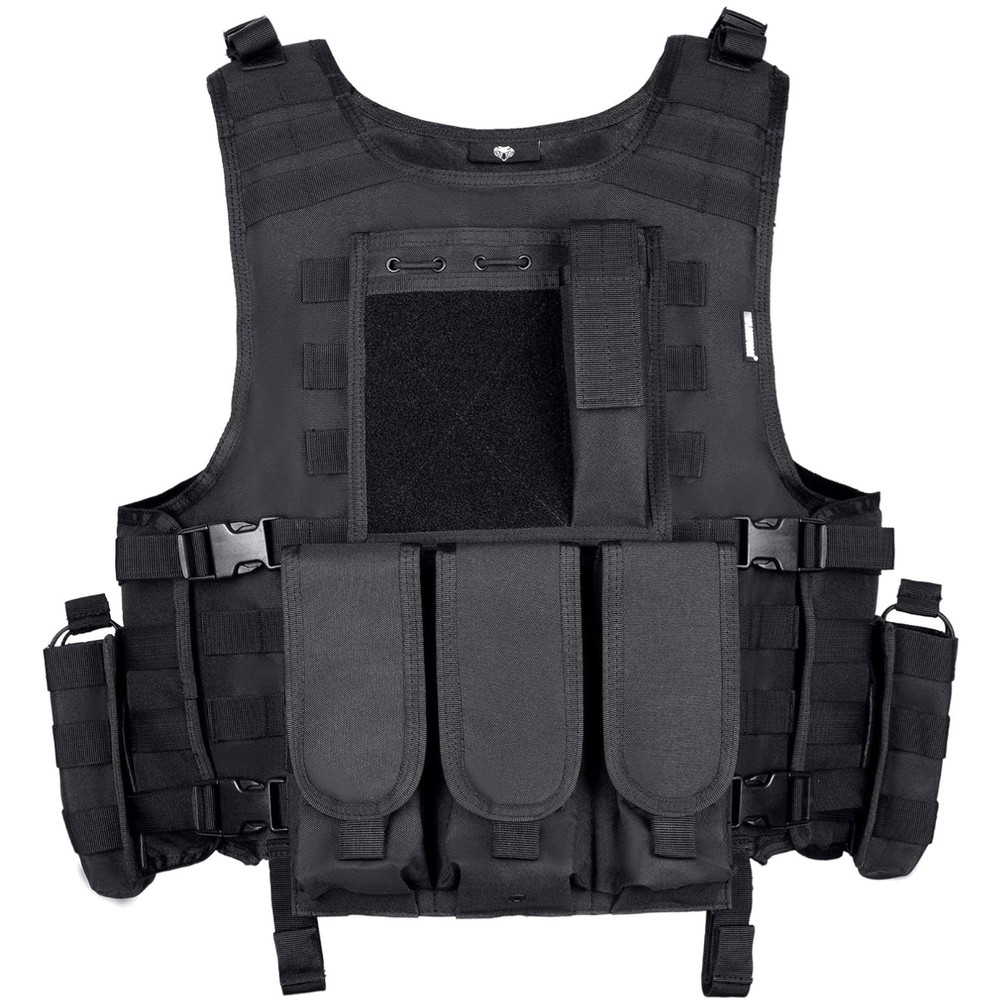 Adjustable Tactical Vest for Airsoft & Paintball