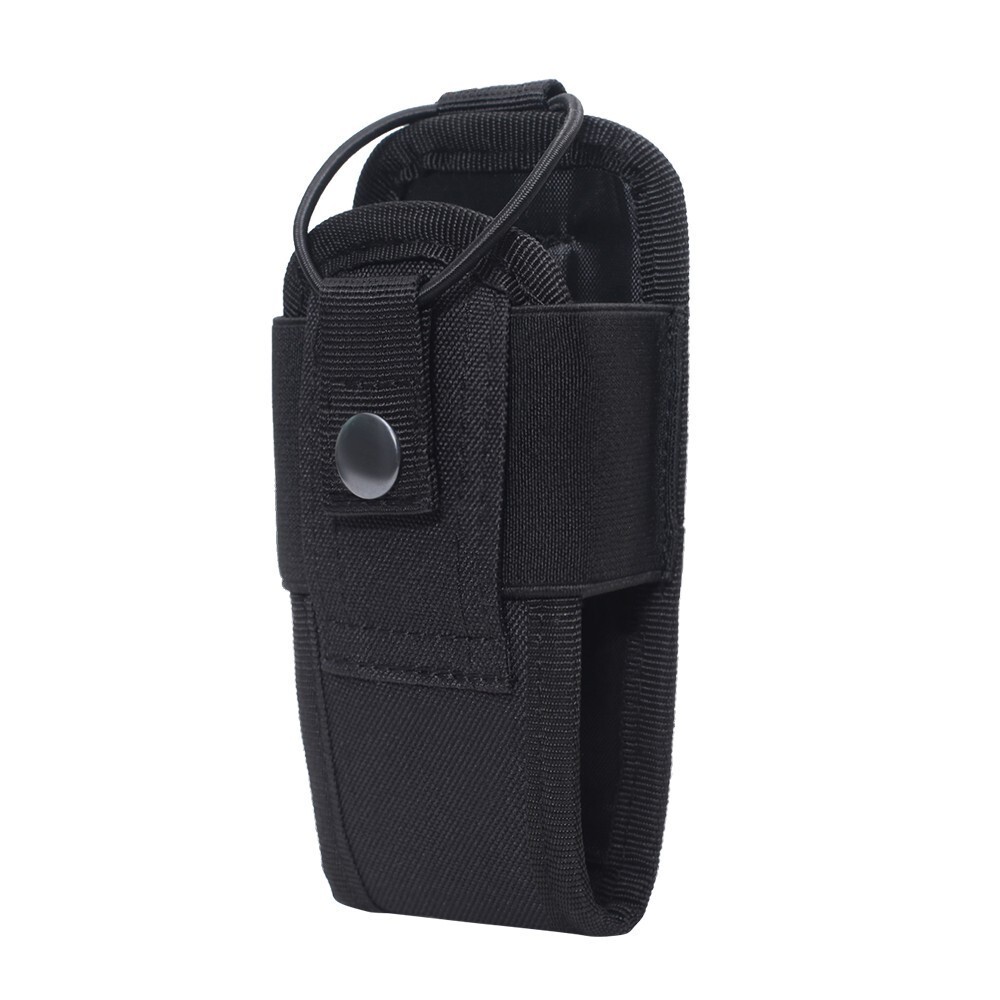 Military Radio Holster Molle Pouch for Tactical Vest Belt Clip Outdoor Gear