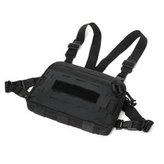 Tactical Men’s Chest Bag Vest Camping Climbing Outdoor Vest Rig Fanny Pack Bag