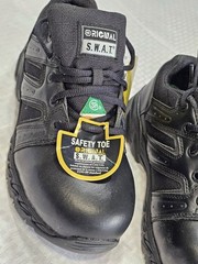 👟NEW Original SWAT Chase Low Safety Toe Slip Resistant Shoes Men’s 8 Black👟