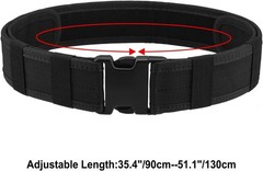 Adjustable Tactical Nylon Belt – Durable 2” Utility Gear for Outdoor Adventures