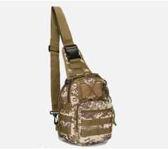Men Outdoor Tactical Backpack Shoulder Sling Bag Chest Pack Sport Travel Hiking