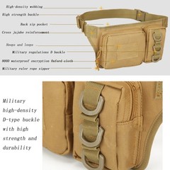 Tactical Waist Pack Utility Fanny Pack Military Pouch Bag Bumbag Hip Belt Bag US