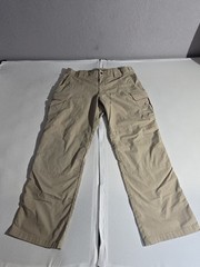 5.11 Tactical Stryke Cargo Pants Men Khaki Tan Ripstop Hiking Work Utility 36×30