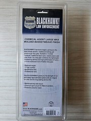 Blackhawk Molded Basketweave Chemical Agent Pouch, Large MK4, Black, NEW