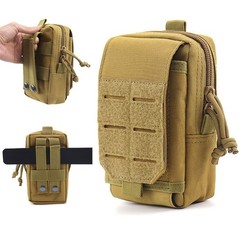 MOLLE Casual Phone Waist Bag Tactical Molle Pouch for Outdoor Travel Sports