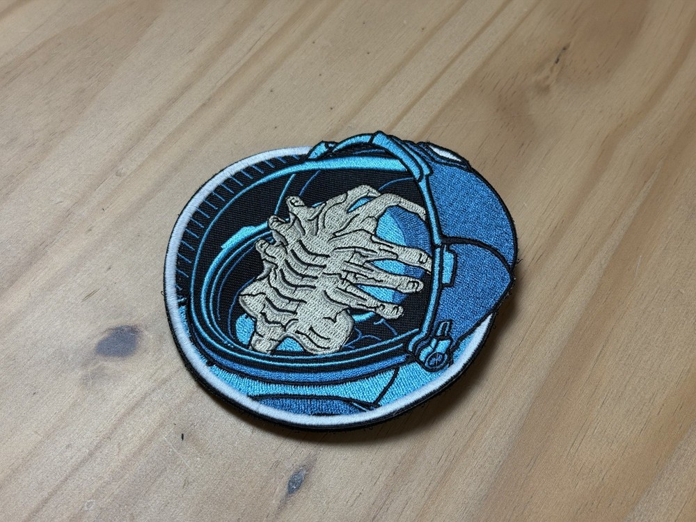 SAMPLE Dan Matsuda Halloween 2024 Face Hugger Skeleton Patch LIMITED EDITION