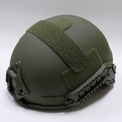 Level 3A IIIA ballistic helmet, made with Kevlar – US seller & video – OD, XL
