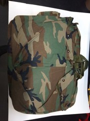 GENUINE US MILITARY ISSUED WOODLAND CAMO FLYERS KIT BAG