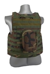 Tactical Scorpion Body Armor Bearcat Carrier + Level IIIA Soft Plates | Woodland