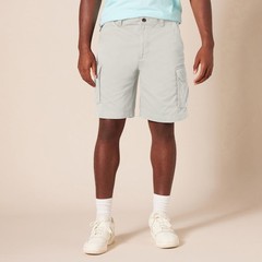 Amazon Essentials Men’s 10″ Classic-Fit Cargo Shorts, Soft Cotton 38, Grey