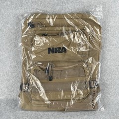 National Rifle Association NRA Backpack Adult Tactical Tan Utility Pockets NWT