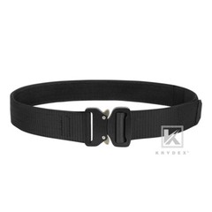 KRYDEX 1.5 in Tactical Belt Rigger Duty Belt Quick Release Double Layers Nylon