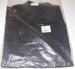 Prestige Tactical Wear Long Sleeve Shirt Large Black 65/35% Polyester Cotton BDU