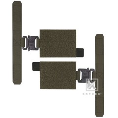 KRYDEX Quick Release Metal Buckle Cummerbund Adapters for Armor Vest RangerGreen