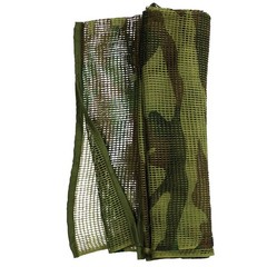 Red Rock Outdoors Sniper Veil Tactical Scarf Woodland Camo 100% Cotton 72″ x 34″