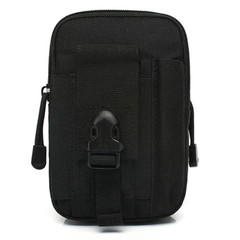 Waterproof Nylon Waist Pack Multifunction Phone Pouch for Men