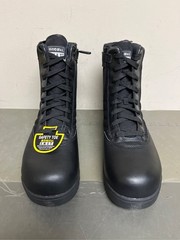Original S.W.a.T. Classic 9in. Light Safety Toe SZ Wide Tactical Boots, Black, 1