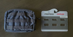 Safariland Protech TP12C Navy Utility Pouch 8X7″ Zipper Closure Molle 7 Dividers
