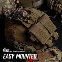 Tactical Helmet Battery Pouch MK2 Helmet Battery Pack Case Counterweight Pouch