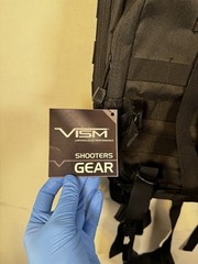 VISM Shooters Gear Back Pack – Black