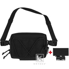KRYDEX Tactical RAID Dump Drop Pouch Medic Waist Funny Pack Quick Release Black