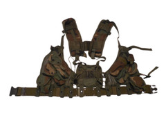USGI Enhanced Tactical Load Bearing Vest with Web Belt BDU “FAIR”