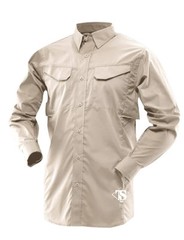 Tru-Spec 24-7 Ultralight Field Shirt – Poly/Cttn RS Long Sleeve Shirt Khaki/Navy