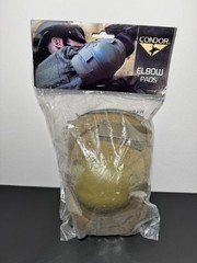 Condor Elbow Pads Pair EP1-003 Water Resistant Padded Green
